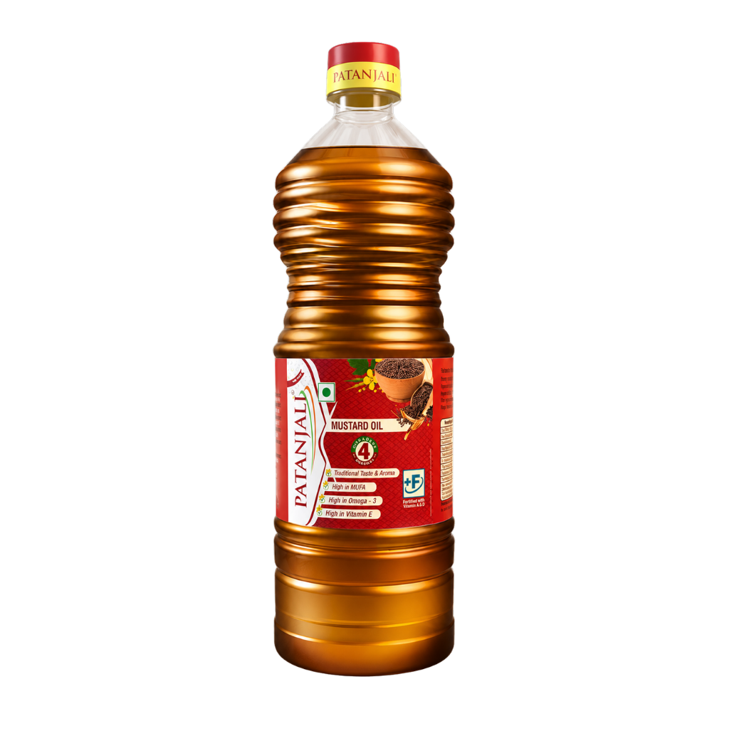 Patanjali Mustard Oil 1 l buy online USA - 1